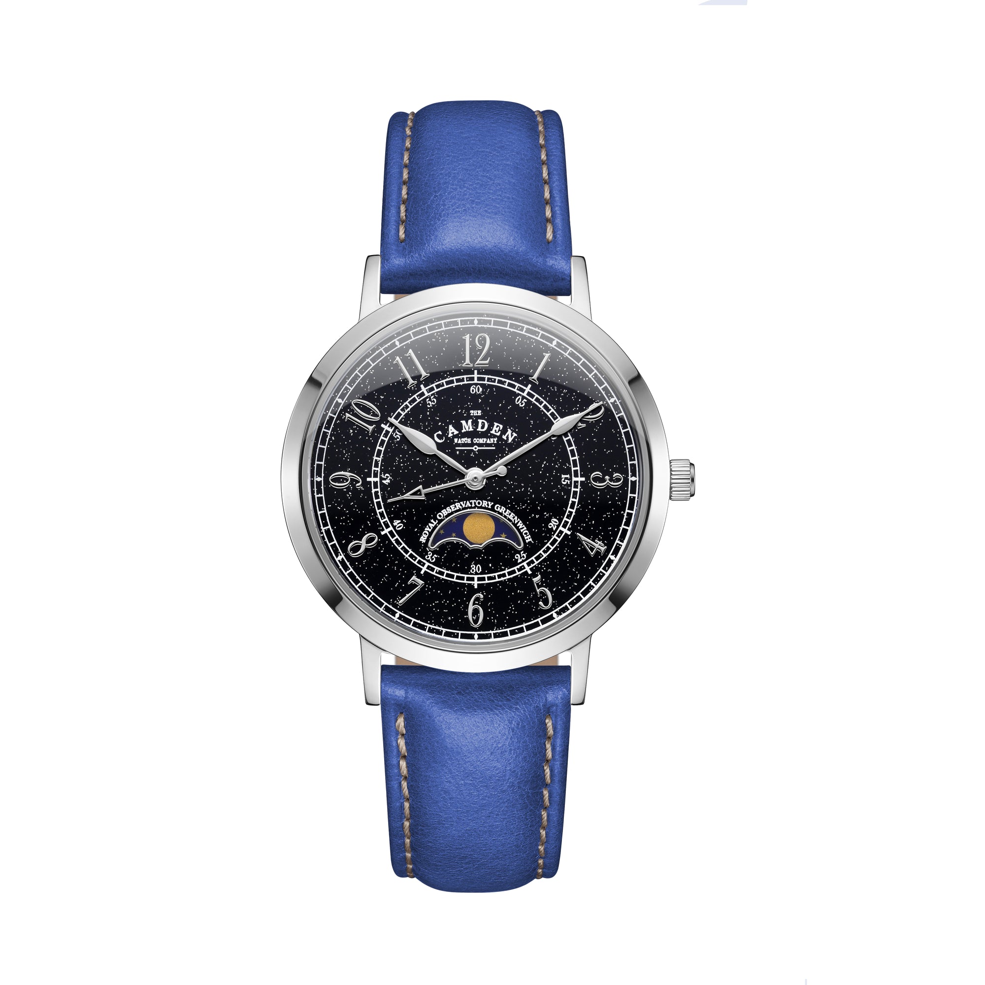 No.27 Moonphase Steel, Black and Navy