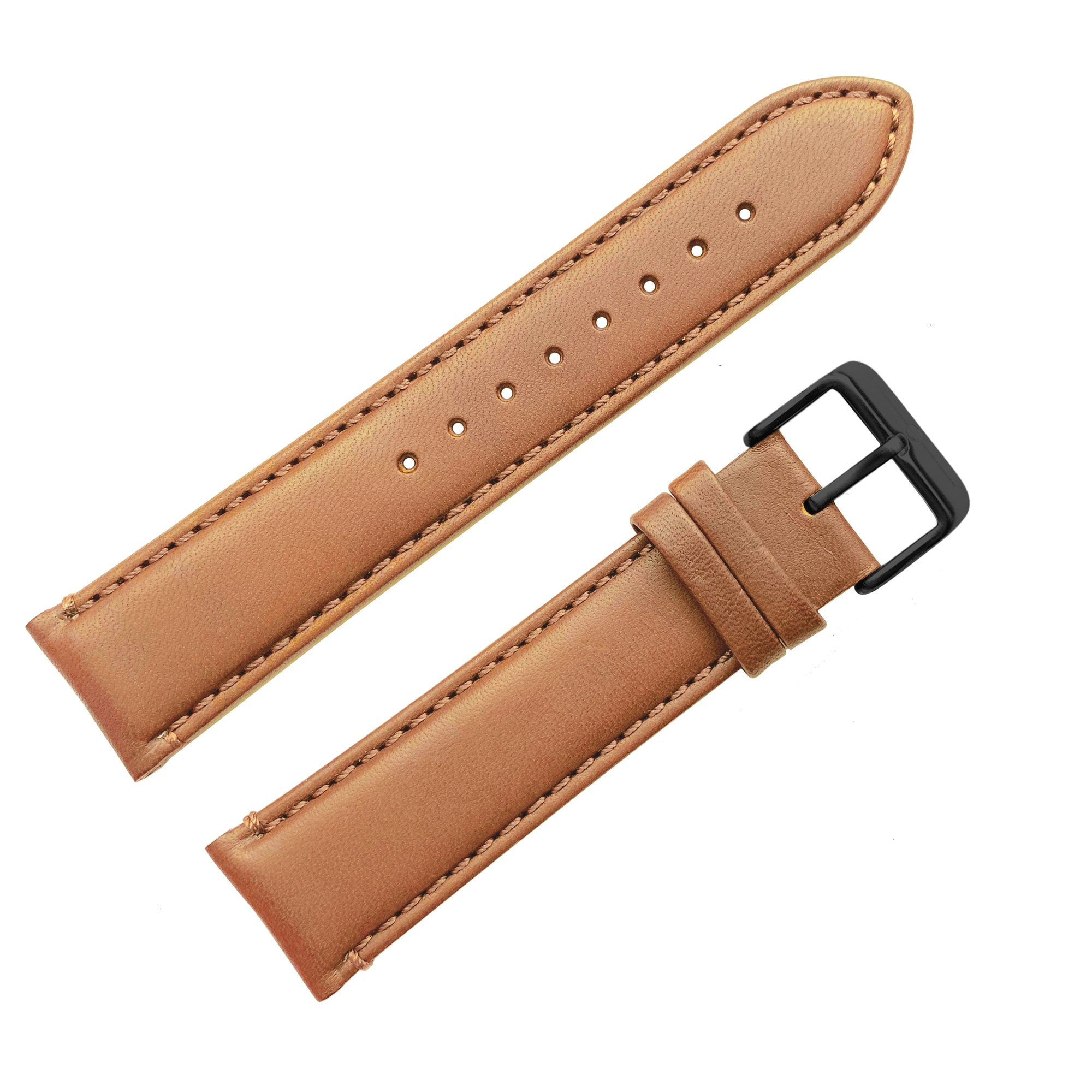 No.29 Italian Leather Tan Strap Black Tang Buckle