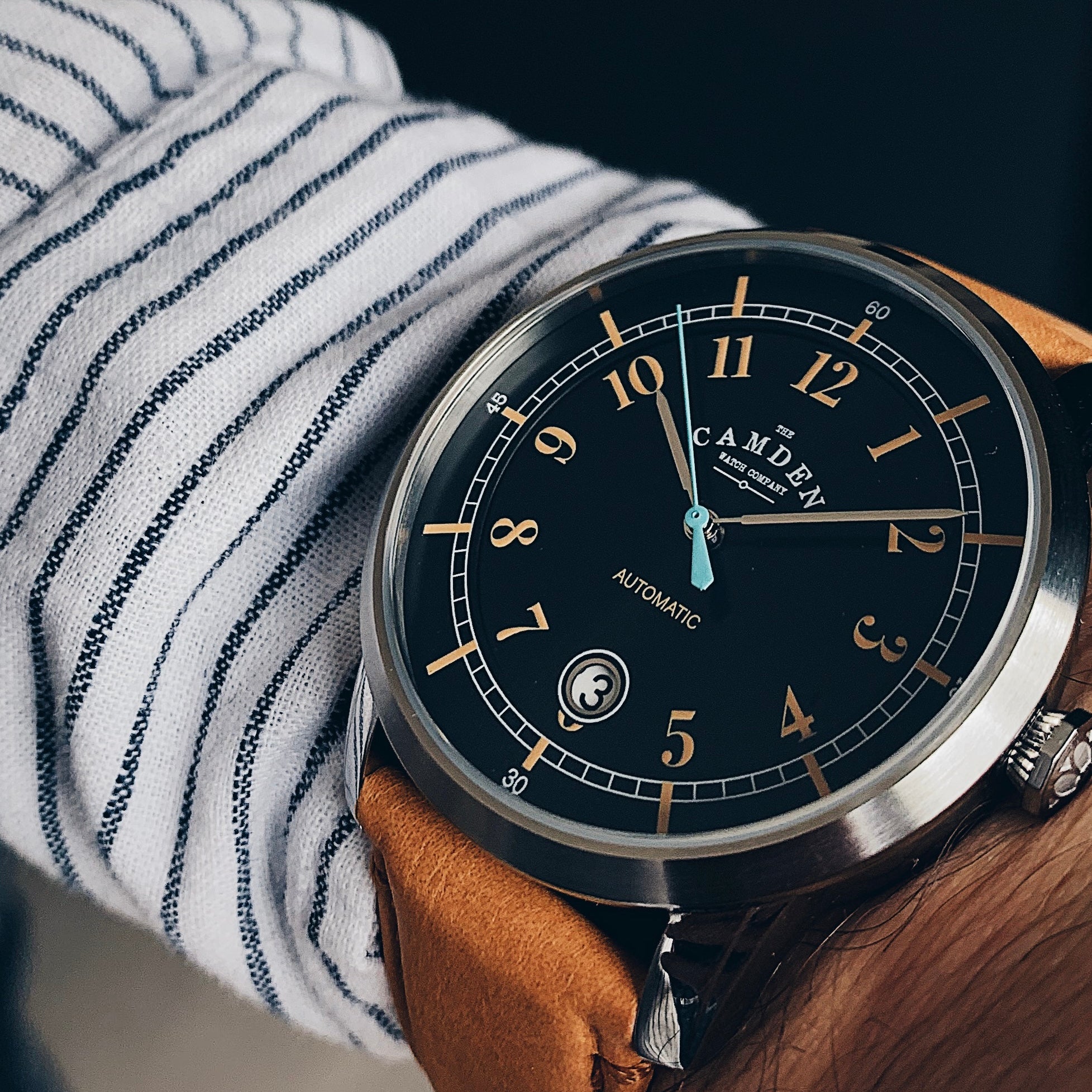 No.29 Type II Automatic Steel and Tan