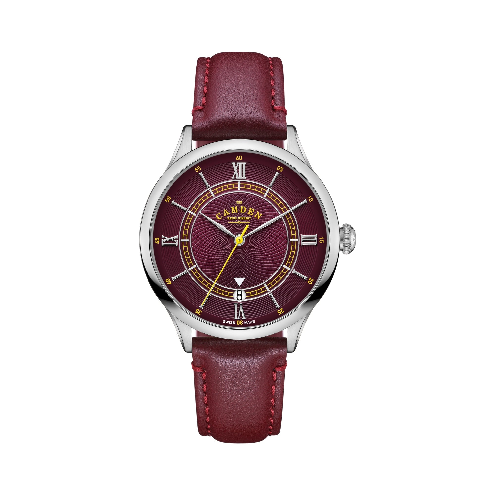 No.274 Automatic Steel, oxblood and oxblood