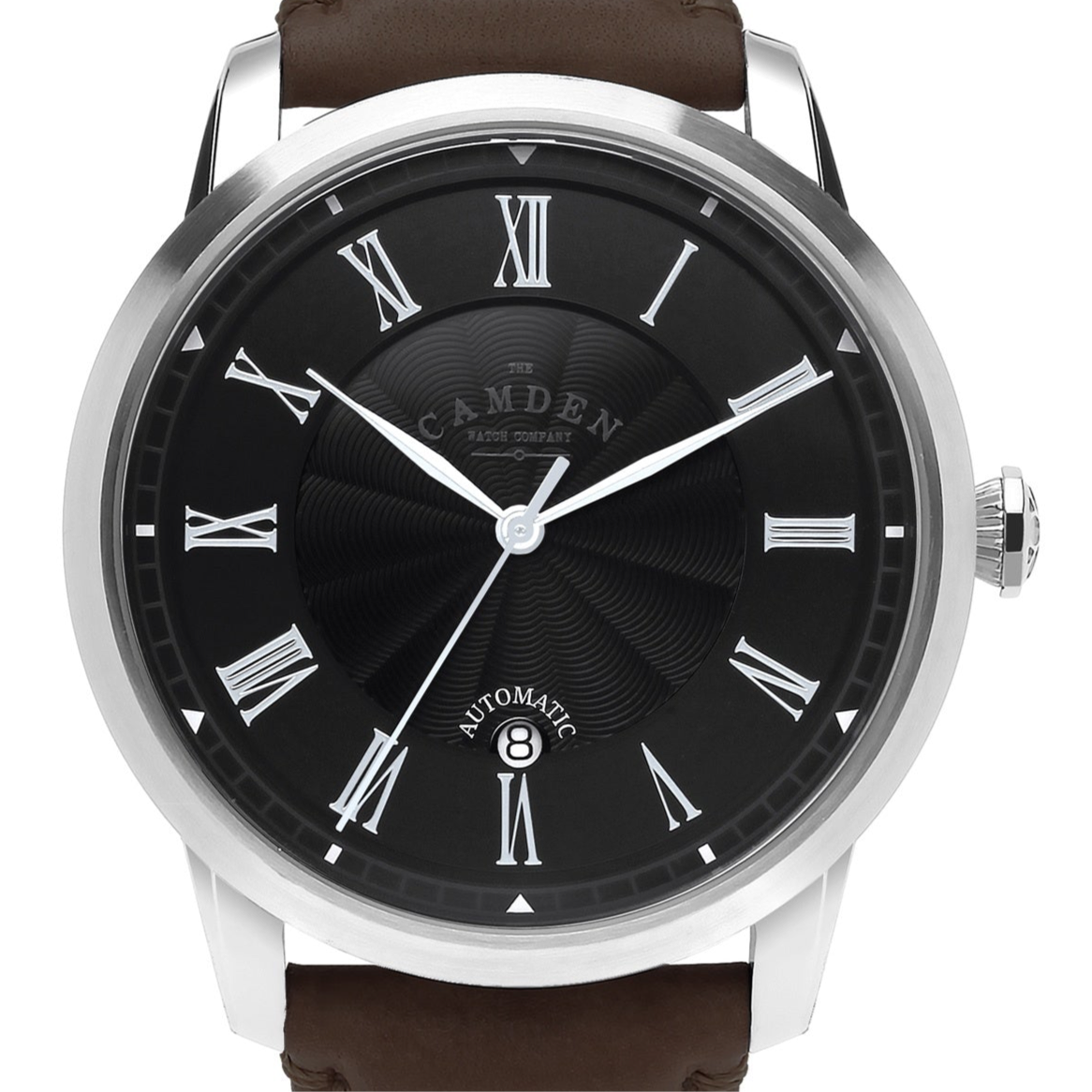 No.29 Automatic Steel, Black and Brown