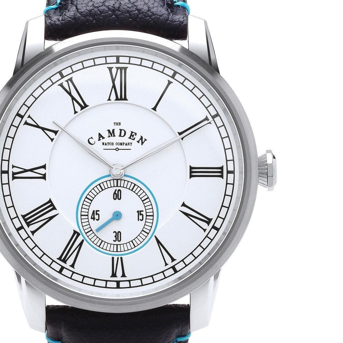 No.29 Gents Camden Watch Steel, Black And Blue