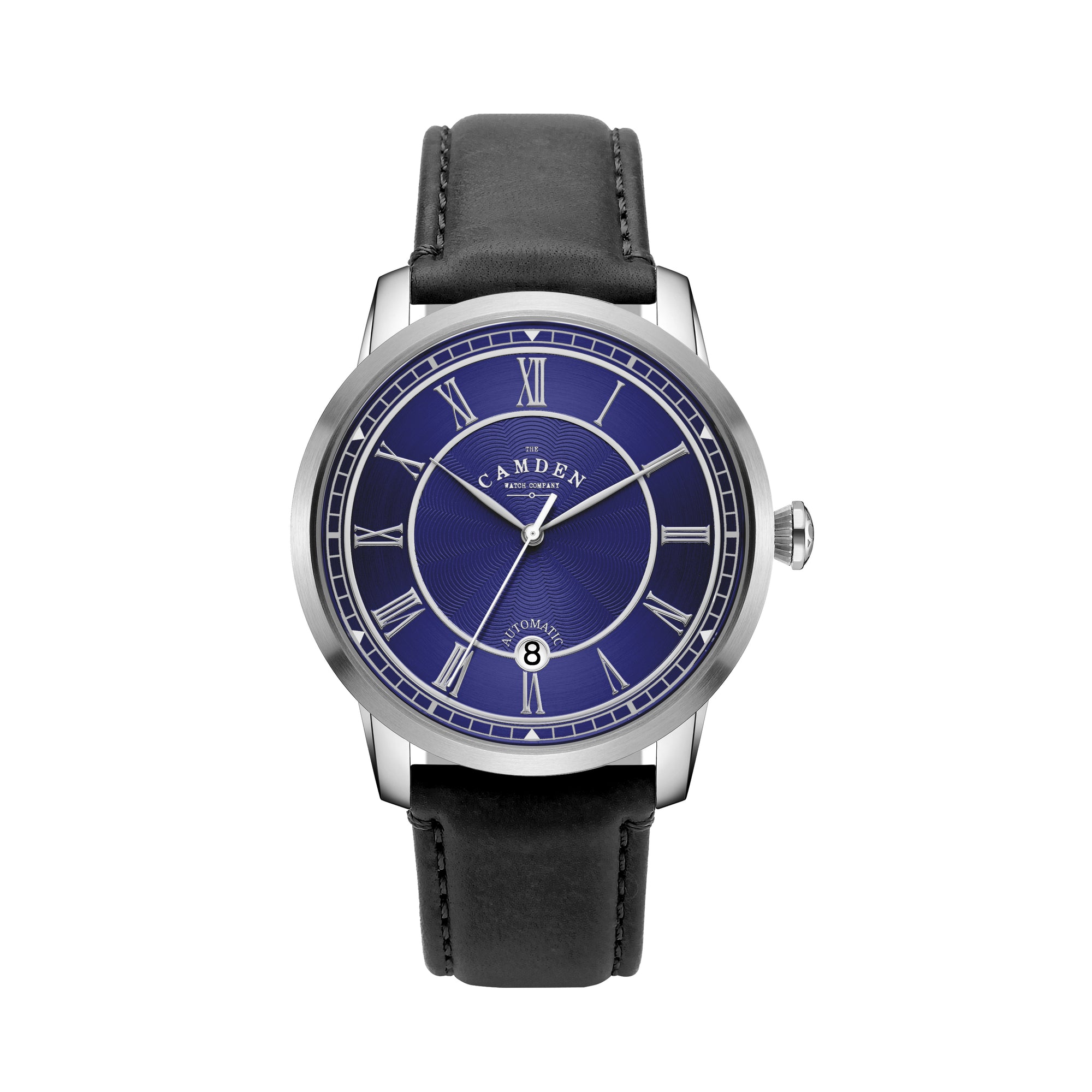 No.29 Automatic Steel, Navy and Black