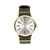 No.88 Unisex Gold And Green Nato Vintage Watch